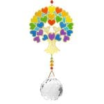Cristal Feng Shui Árvore da Vida - Arco-Íris
