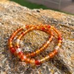 Pulseira Cornalina - 6mm