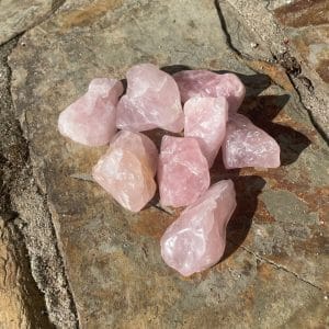 Cristal Quartzo Rosa para Amor e Harmonia