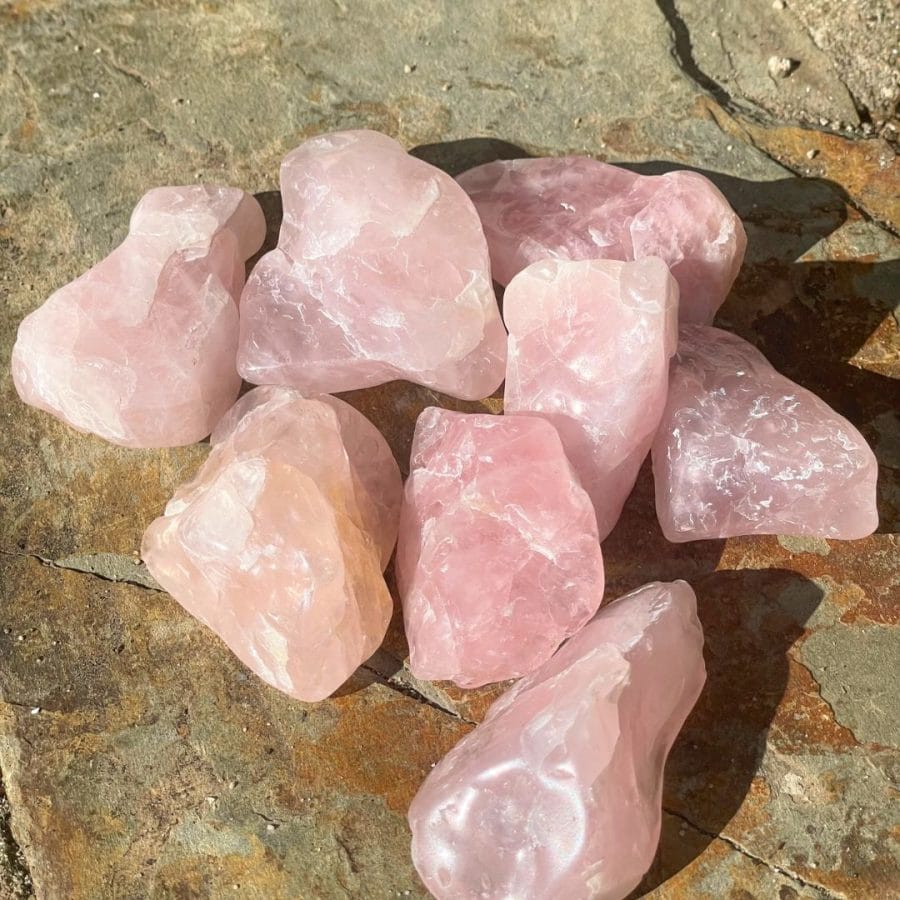 Cristal Quartzo Rosa para Amor e Harmonia