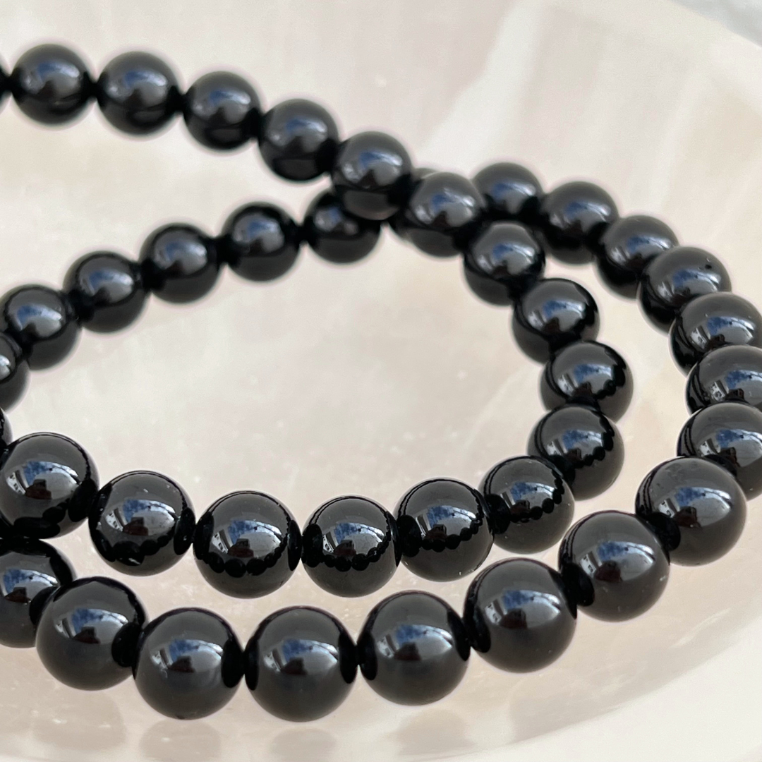 Pulseira Obsidiana – 8mm, super escudo contra as energias negativas