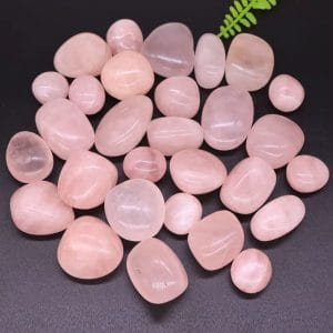 Quartzo Rosa para amor próprio.