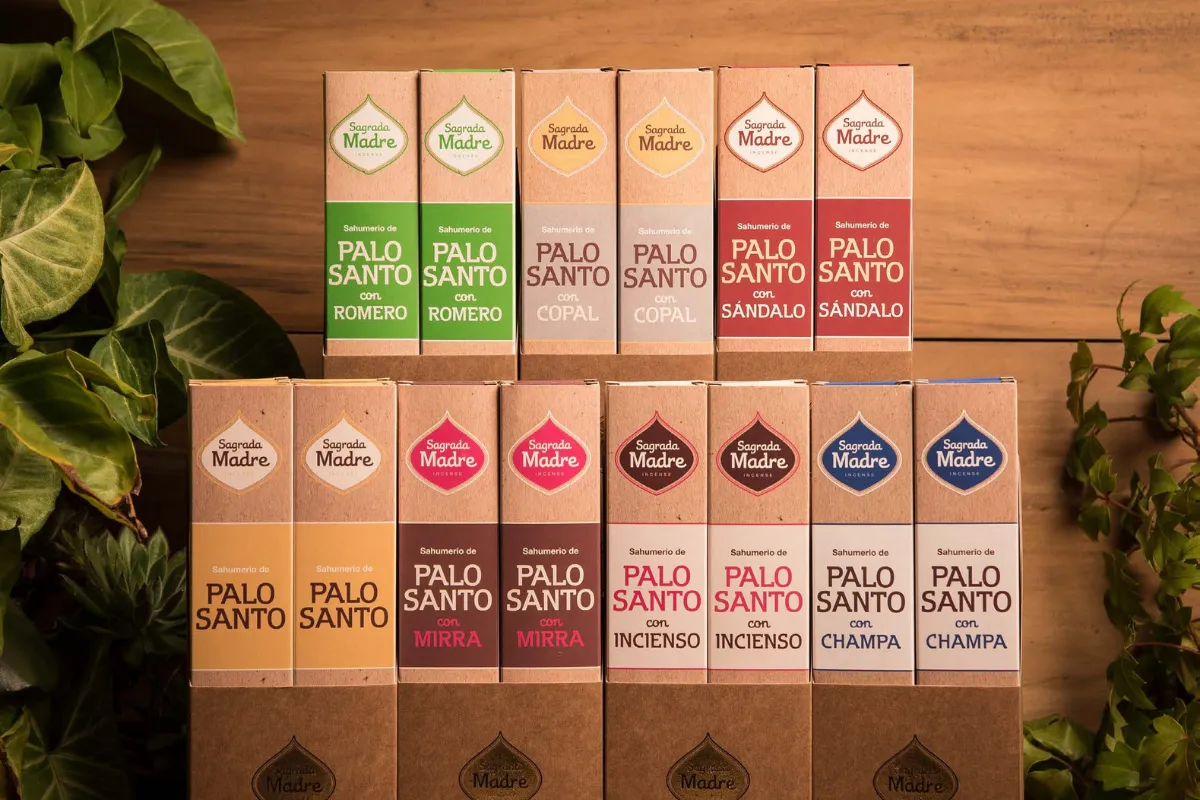 Incensos Naturais que oferecem bem-estar Palo Santo - Sagrada Madre