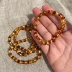 Pulseira Âmbar Bicolor