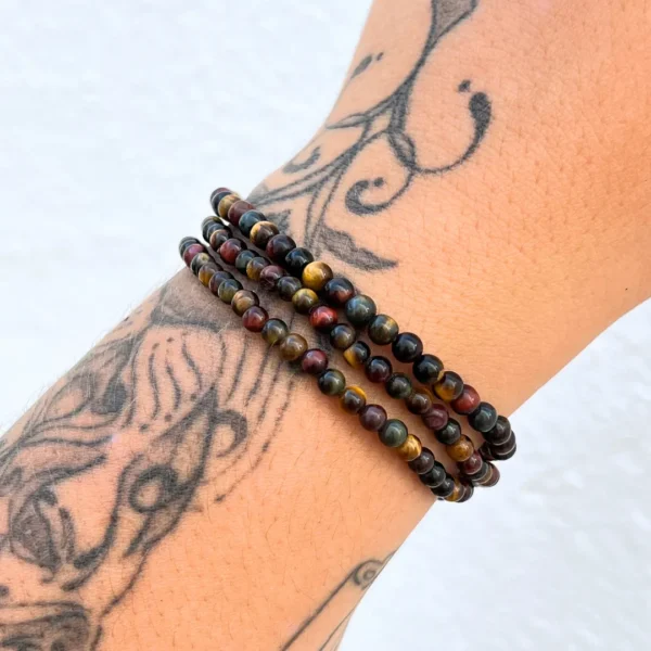 Pulseira 3 Olhos 4mm para proteção