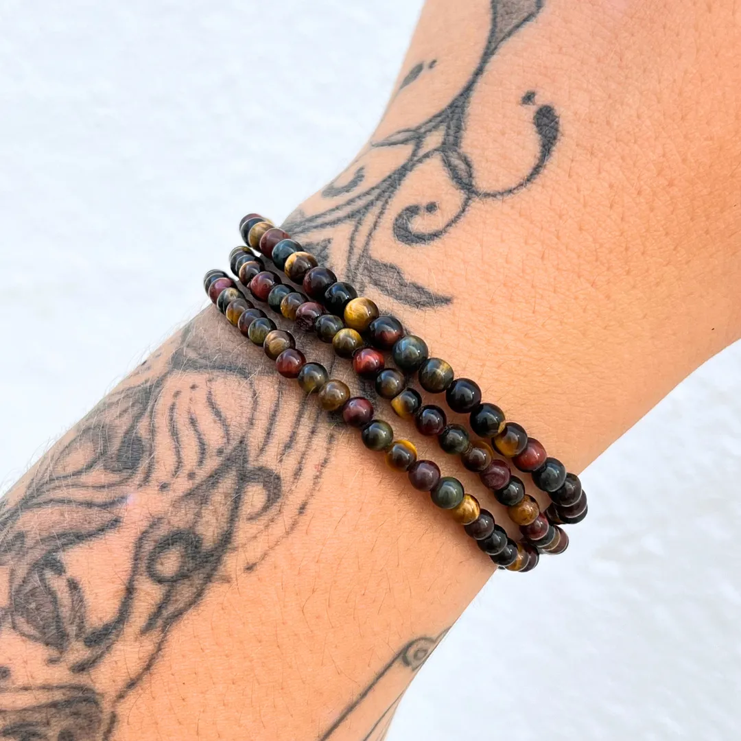 Pulseira 3 Olhos 4mm para proteção