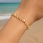 Pulseira Citrino - 4mm