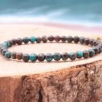 Pulseira Crisocola - 4mm
