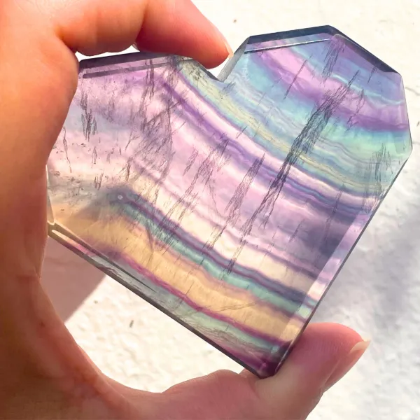 Fluorite Coração