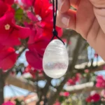 Ovos Yoni Quartzo Cristal - Com Furo