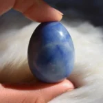 Ovo Yoni Quartzo Azul - Sem Furo