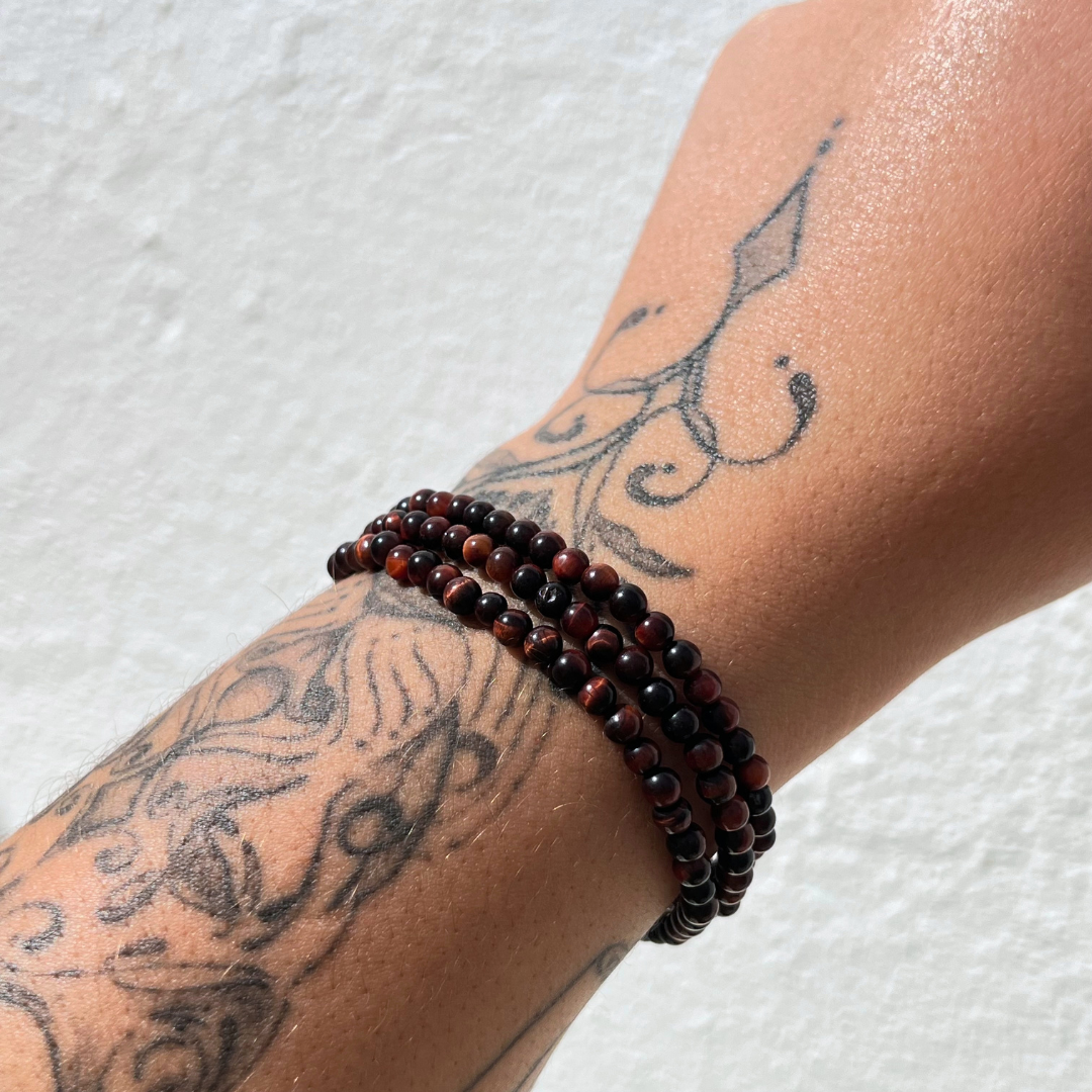 Pulseira de Olho de Boi – Força, Proteção e Estabilidade