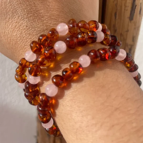 Pulseiras Âmbar verdadeiro