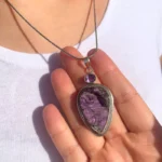 Pendente Prata Purpurite e Ametista