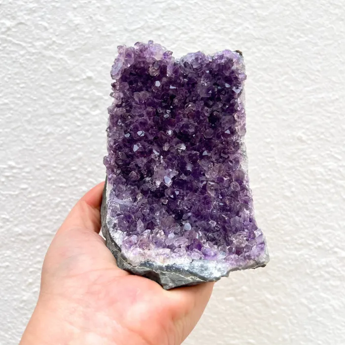 Drusa de Ametista, excelente cristal de protecção energética.