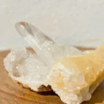 Drusa Calcite Laranja com Estalactites – Peça Única dos Himalaias