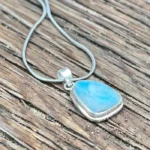 Pendente Larimar - Prata