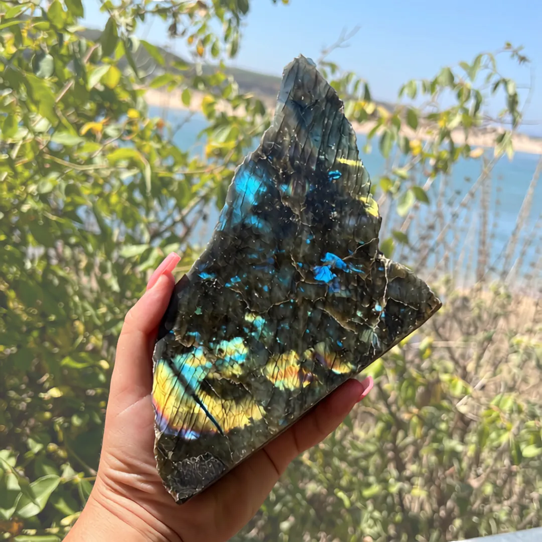 Compre Labradorite Asa Anjo na Sol Lua Milfontes