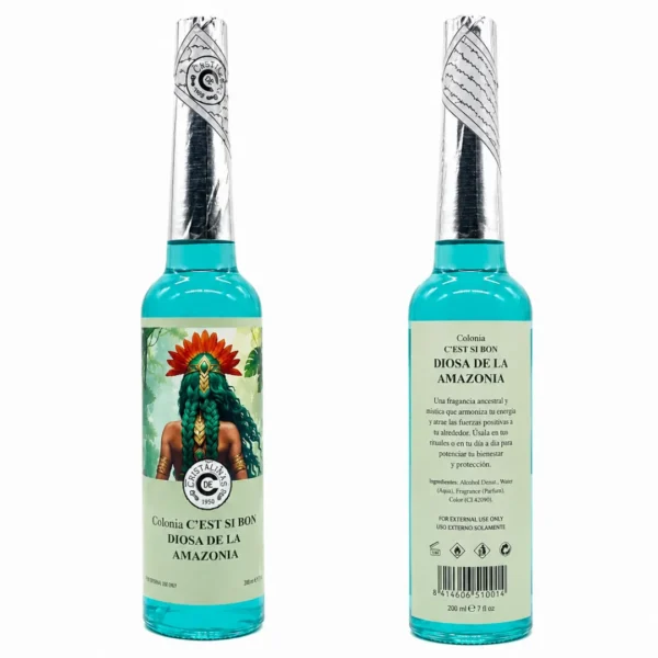 Frente e verso da Colónia C’est Si Bon Diosa de la Amazonia 200ml