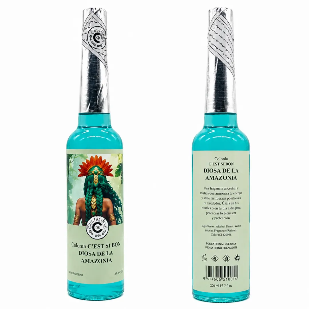 Frente e verso da Colónia C’est Si Bon Diosa de la Amazonia 200ml