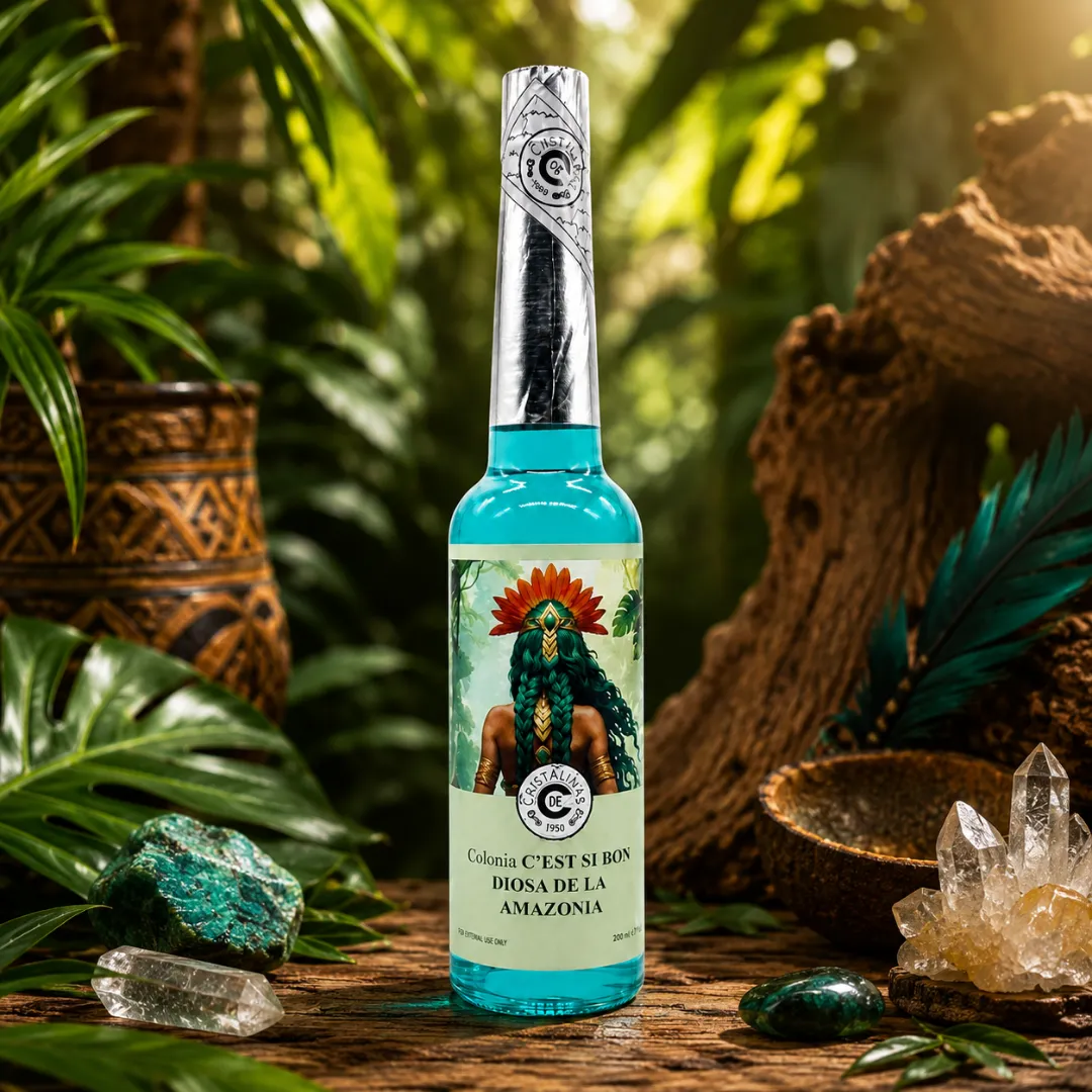 Colónia C’est Si Bon Diosa de la Amazonia 200ml em ambiente natural espiritual