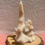 Drusa Calcite Laranja – Peça Única dos Himalaias