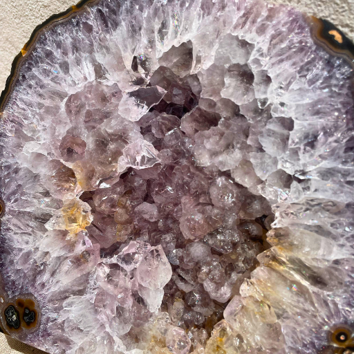 Geodo de Ágata e Ametista Natural – Peça Única 7,9 kg
