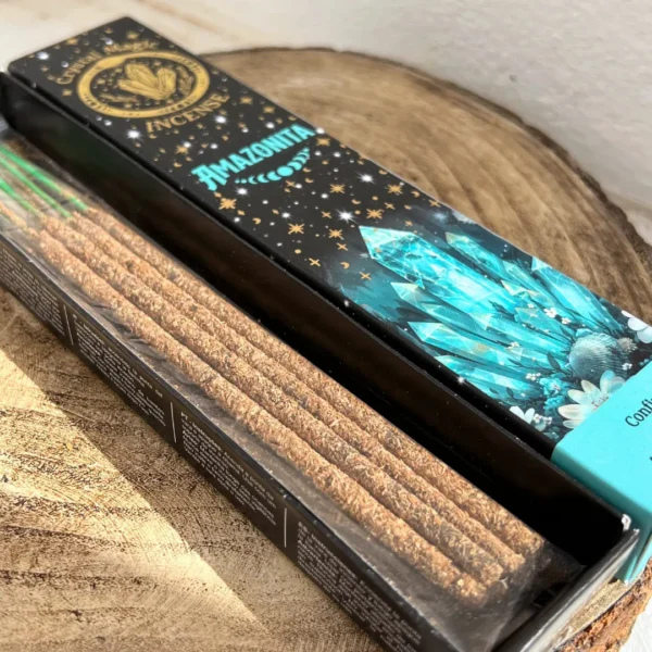 Incenso Amazonite disponivel na Sol Lua Milfontes