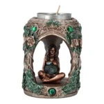 Porta-Velas Gaia – Luz da Mãe Terra