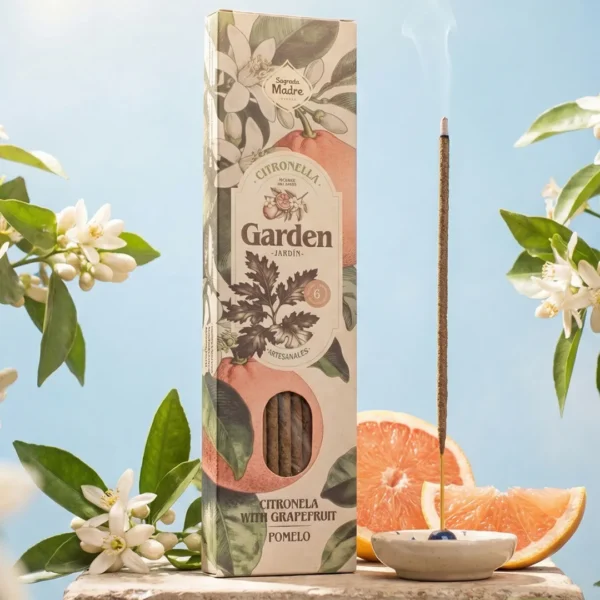 Incenso Garden Citronela e Pomelo na Sol Lua Milfontes