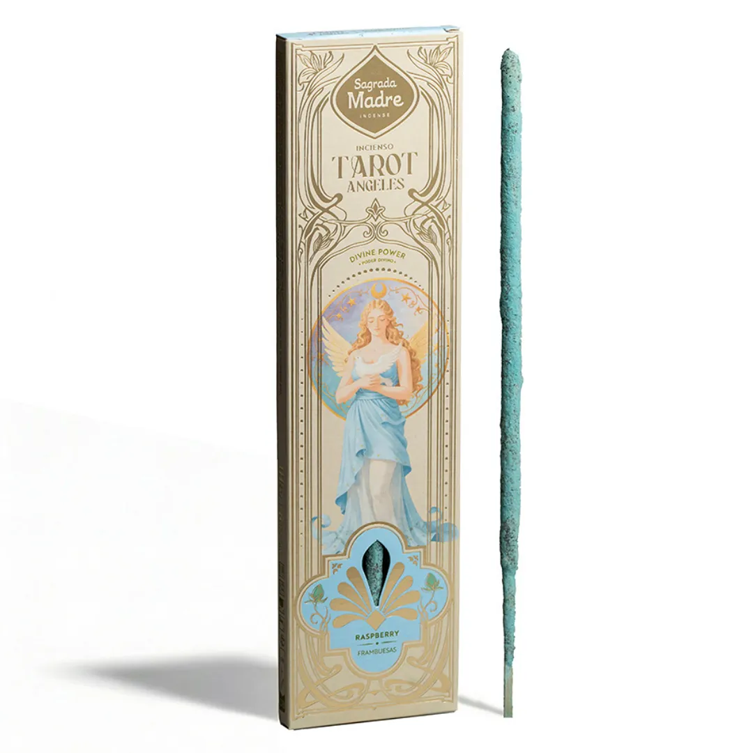 Incenso Tarot dos Anjos Poder Divino - Framboesas disponivel na Sol Lua Milfontes