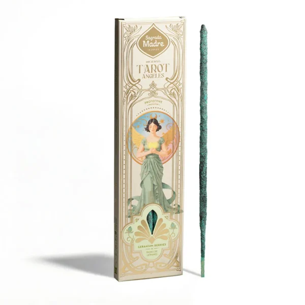 Incenso Tarot dos Anjos Protetores - Bagas de Gerânio disponivel na Sol Lua Milfontes