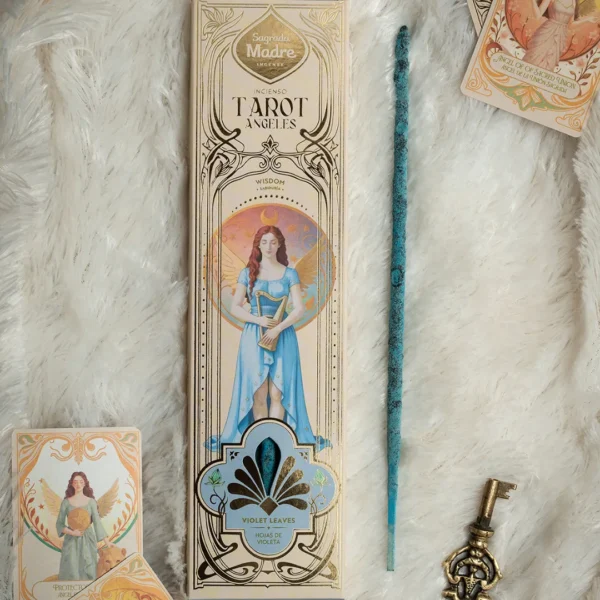Incenso Tarot dos Anjos Sabedoria - Folhas de Violeta