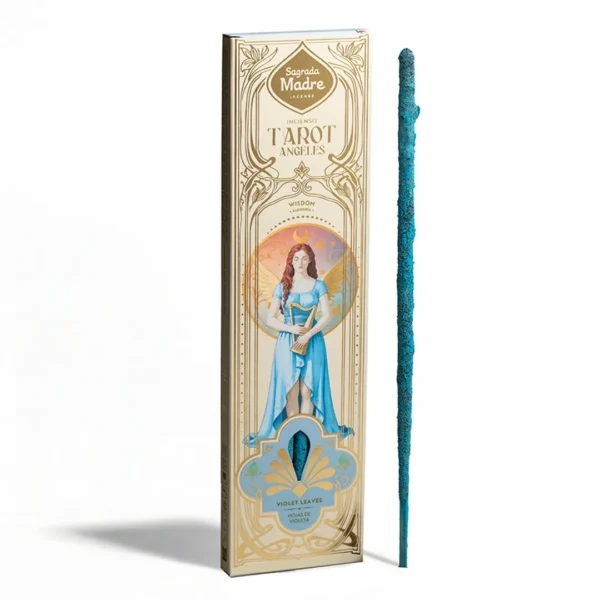 Incenso Tarot dos Anjos Sabedoria - Folhas de Violeta disponivel na Sol Lua Milfontes