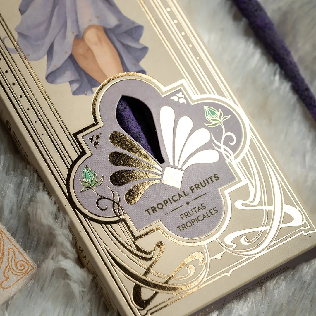 Incenso Tarot dos Anjos Guia Espiritual - Frutos tropicais 100% natural e sustentável