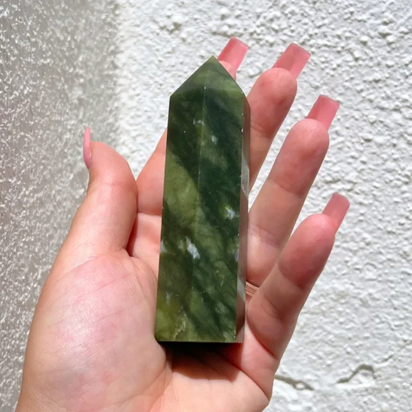 Gerador Jade , cristal 100% natural