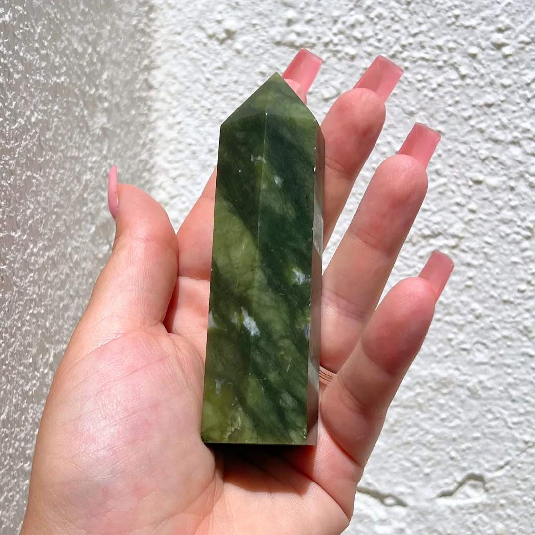 Gerador Jade , cristal 100% natural
