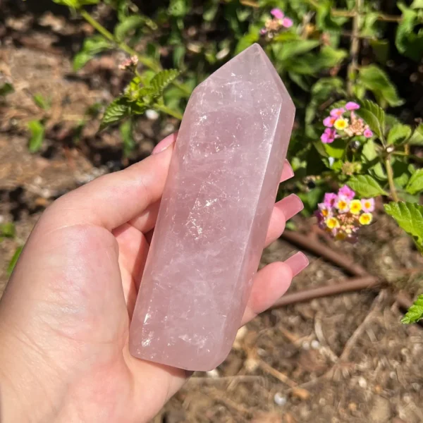 Gerador Quartzo Rosa 306gr em Vila Nova de Milfontes