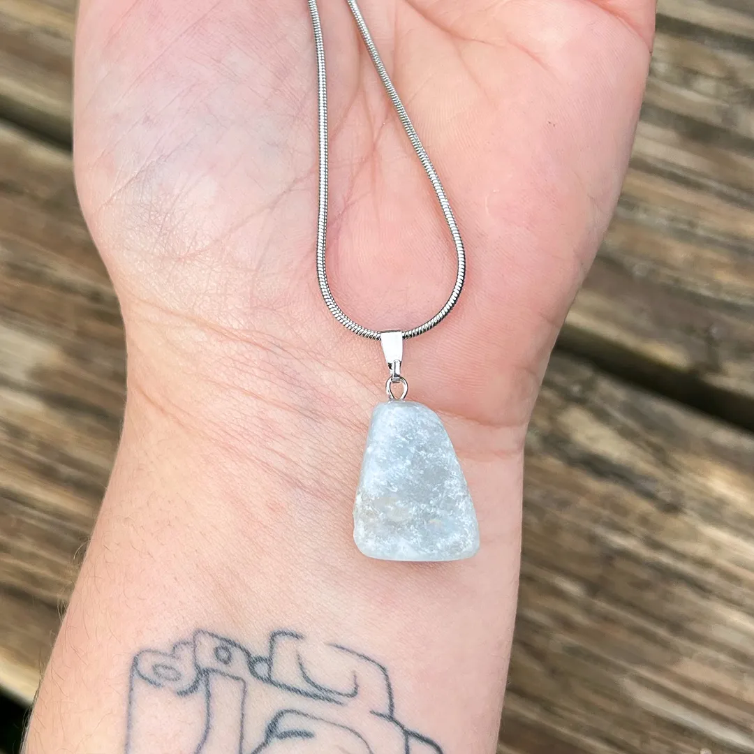 Compre Pendente Celestite na Sol Lua Milfontes