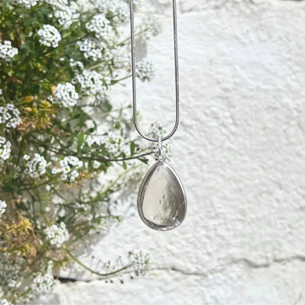 Compre Pendente Quartzo Fumado na Sol Lua Milfontes