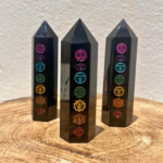 Gerador Obsidiana com Símbolos dos Chakras