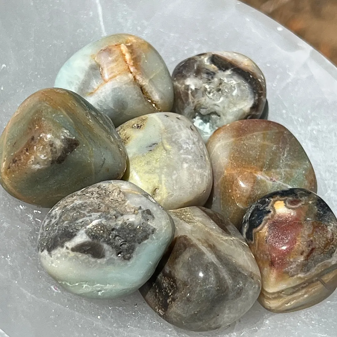 Amazonite Multicolor, cristal 100% natural
