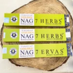 Incenso Golden Nag 7 Ervas - Vijayshree 