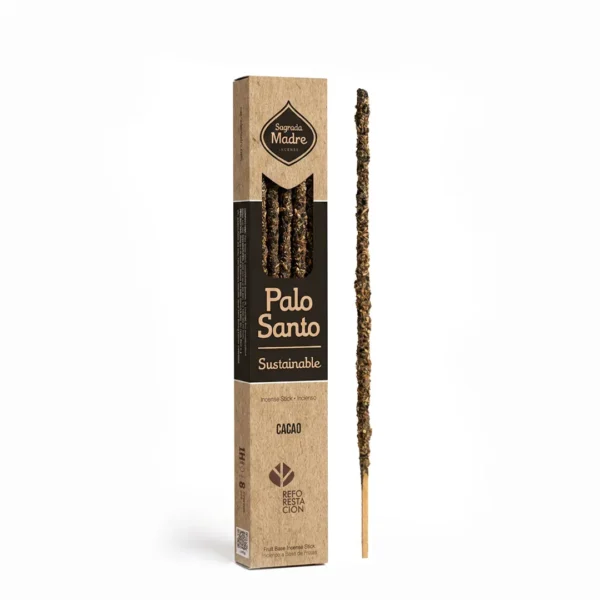 Incenso pau Santo e cacau Sagrada Madre artesanal