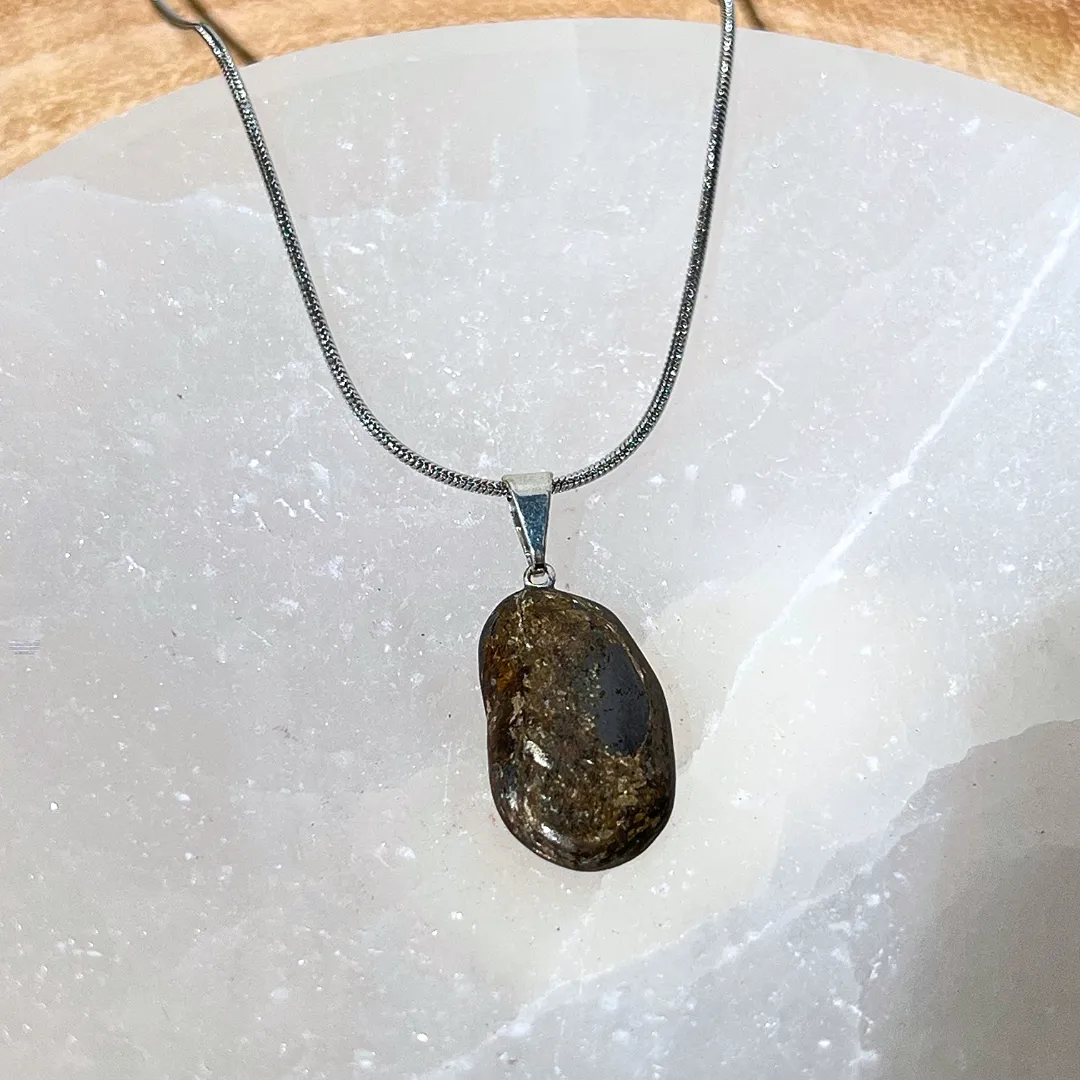 Pendente Bronzite disponivel na Sol Lua Milfontes