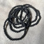 Pulseira Pedra Lava - 4mm