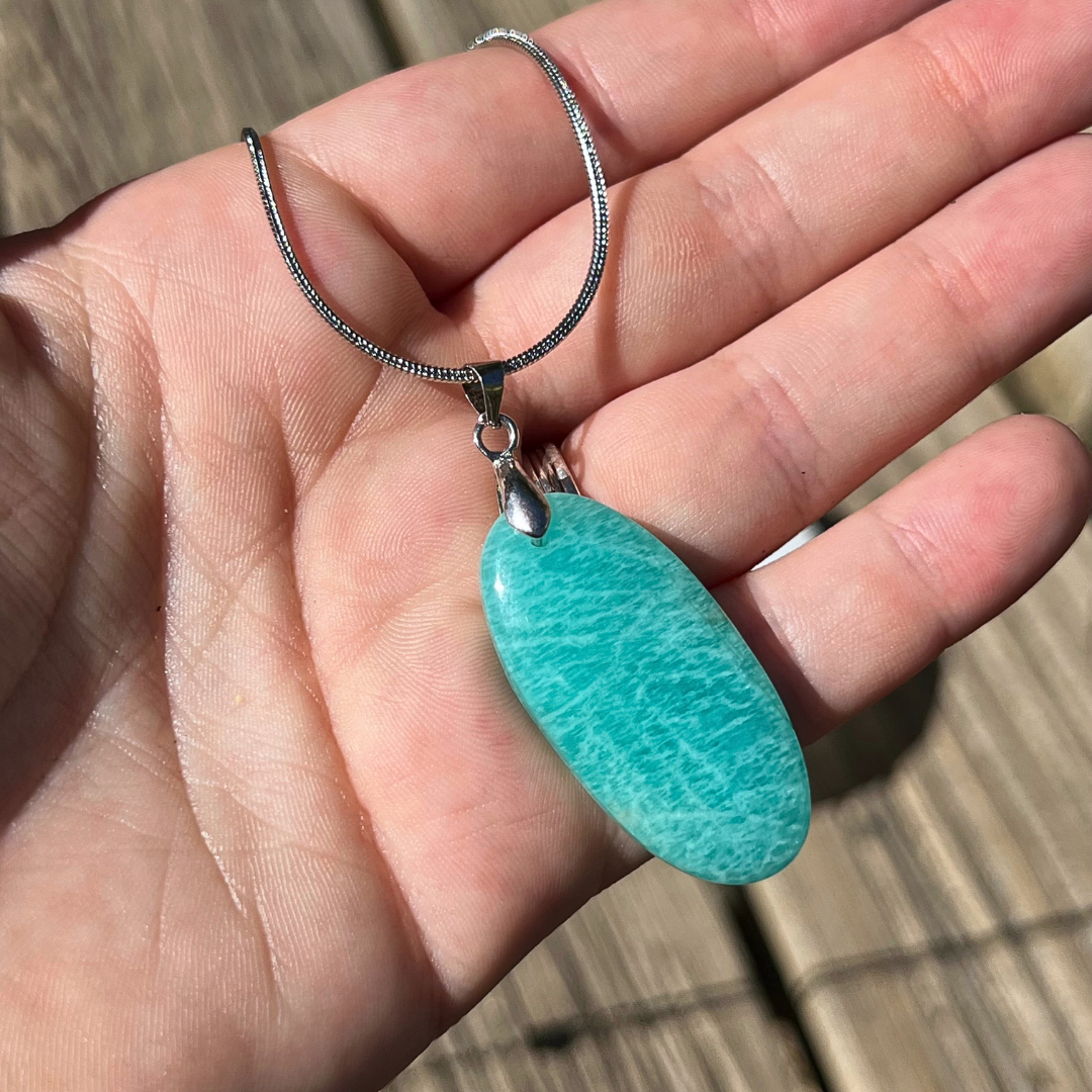 Pendente Amazonite Plano em Vila Nova de Milfontes